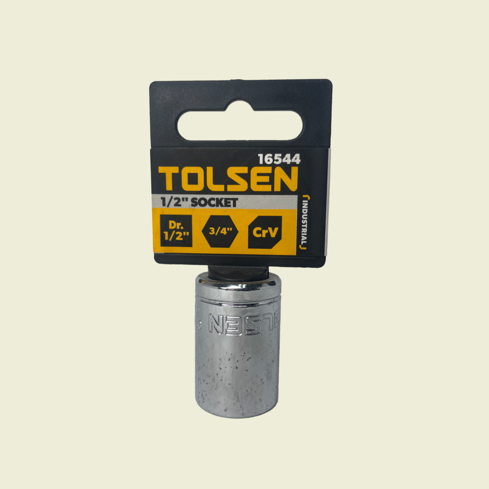 Tolsen 1/2" x 3/4" Socket Trinidad