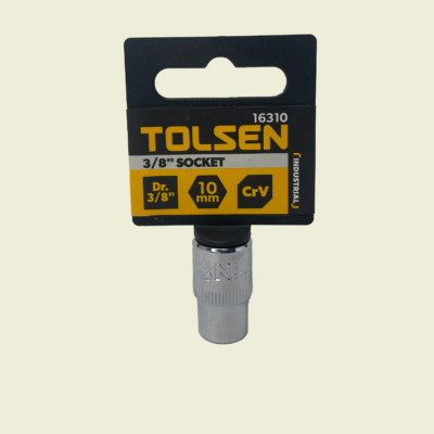 Tolsen 3/8" x 10mm Socket Trinidad