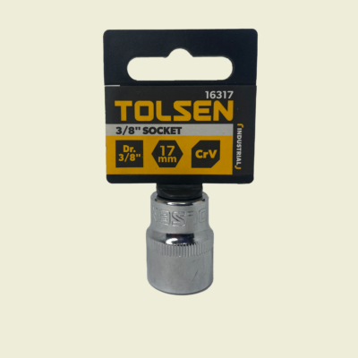 Tolsen 3/8" x 17mm Socket Trinidad