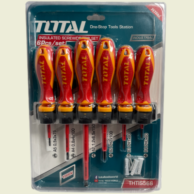 Total Insulated 6pc Screwdriver Set Trinidad