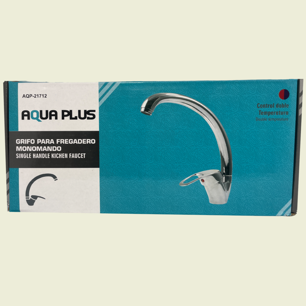 Aqua Plus Single Handle Kitchen Faucet Mixer Trinidad
