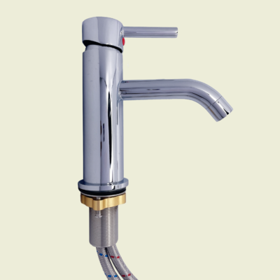 Aquarius-F0101101101 Polished Chrome 7" Basin Mixer Faucet Trinidad