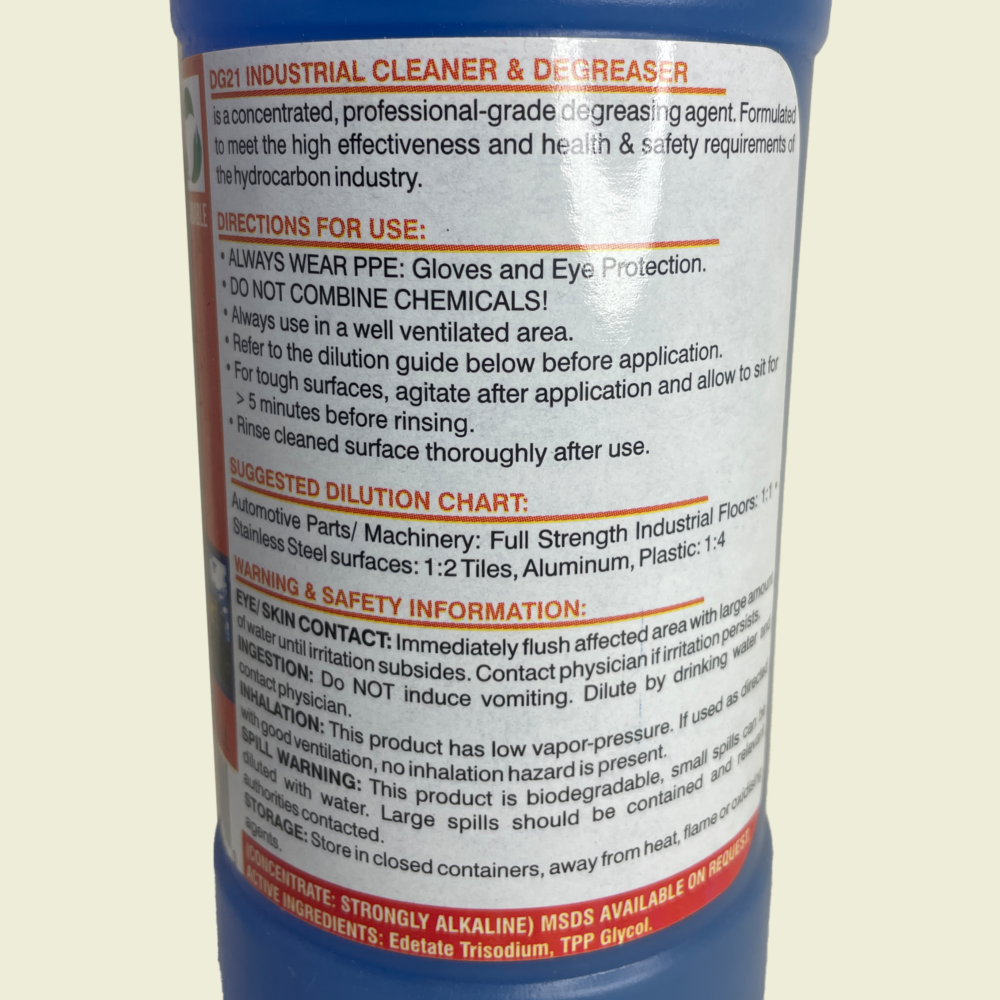 DG21 All-Purpose Cleaner & Degreaser Trinidad