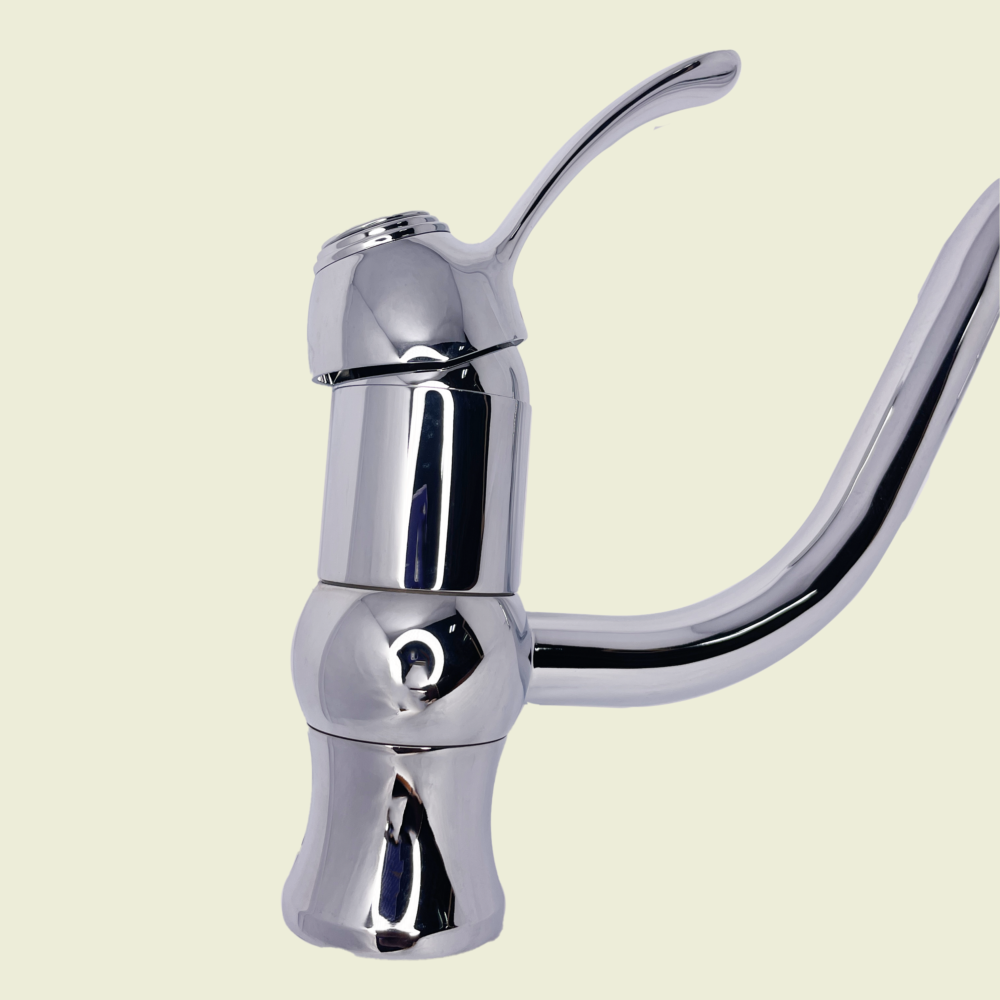 Huayi Single Lever Curved Kitchen Mixer Trinidad