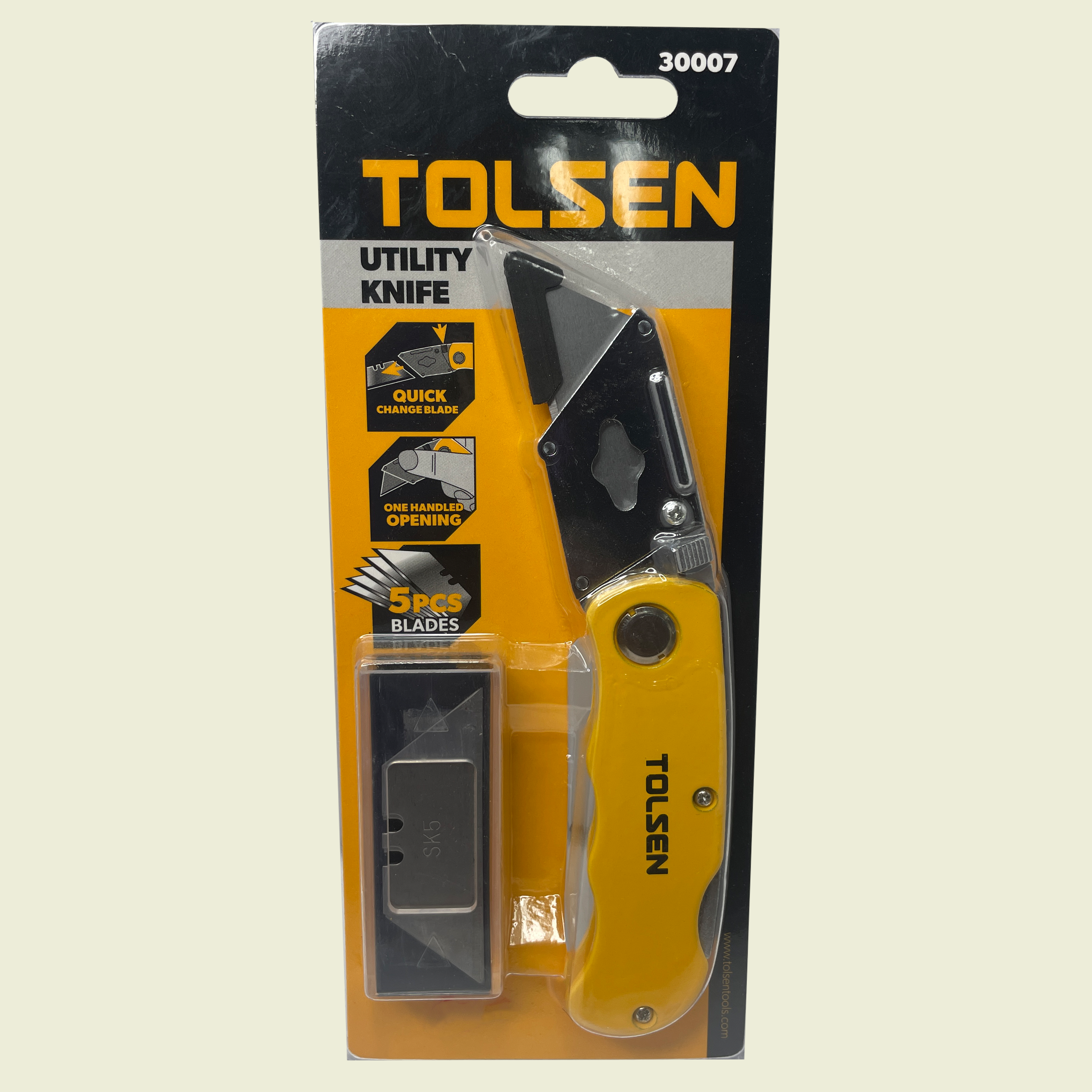 Tolsen Utility Knife • Samaroo's Materials & General LTD