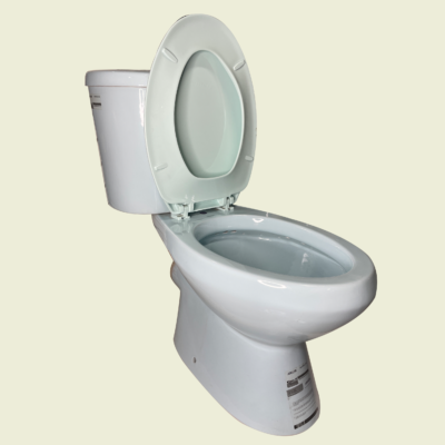 Arrow Elongated P-Trap Toilet Set and Pedestal Face Basin Trinidad