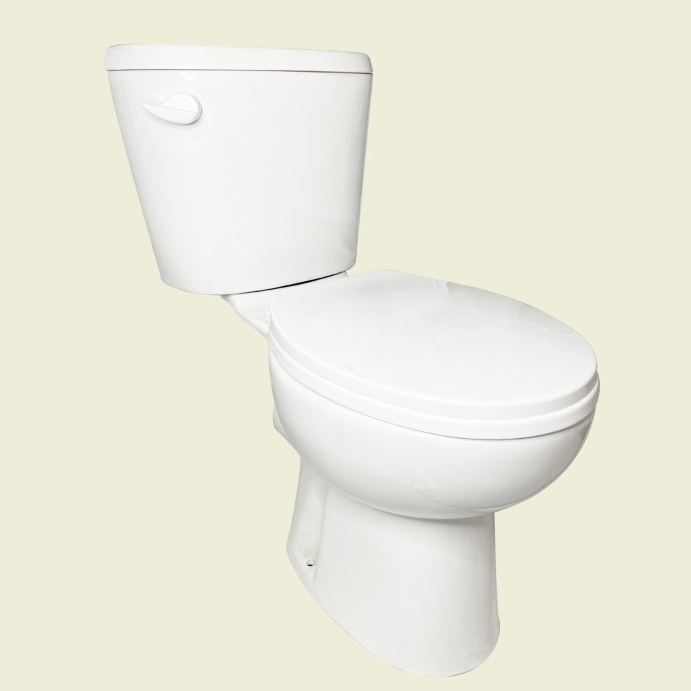 Britania P-Trap Close Coupled Top Flush Toilet Set Trinidad