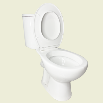 EIL P-Trap Close Coupled Top Flush Toilet Set Trinidad