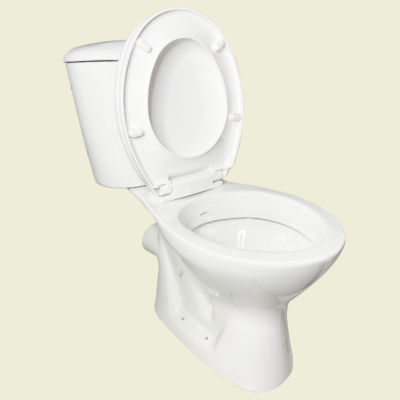 Throne P-Trap Close Coupled Top Flush Toilet Set Trinidad
