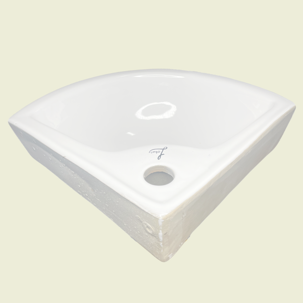 Cera Right Angle Ceramic Sink Trinidad