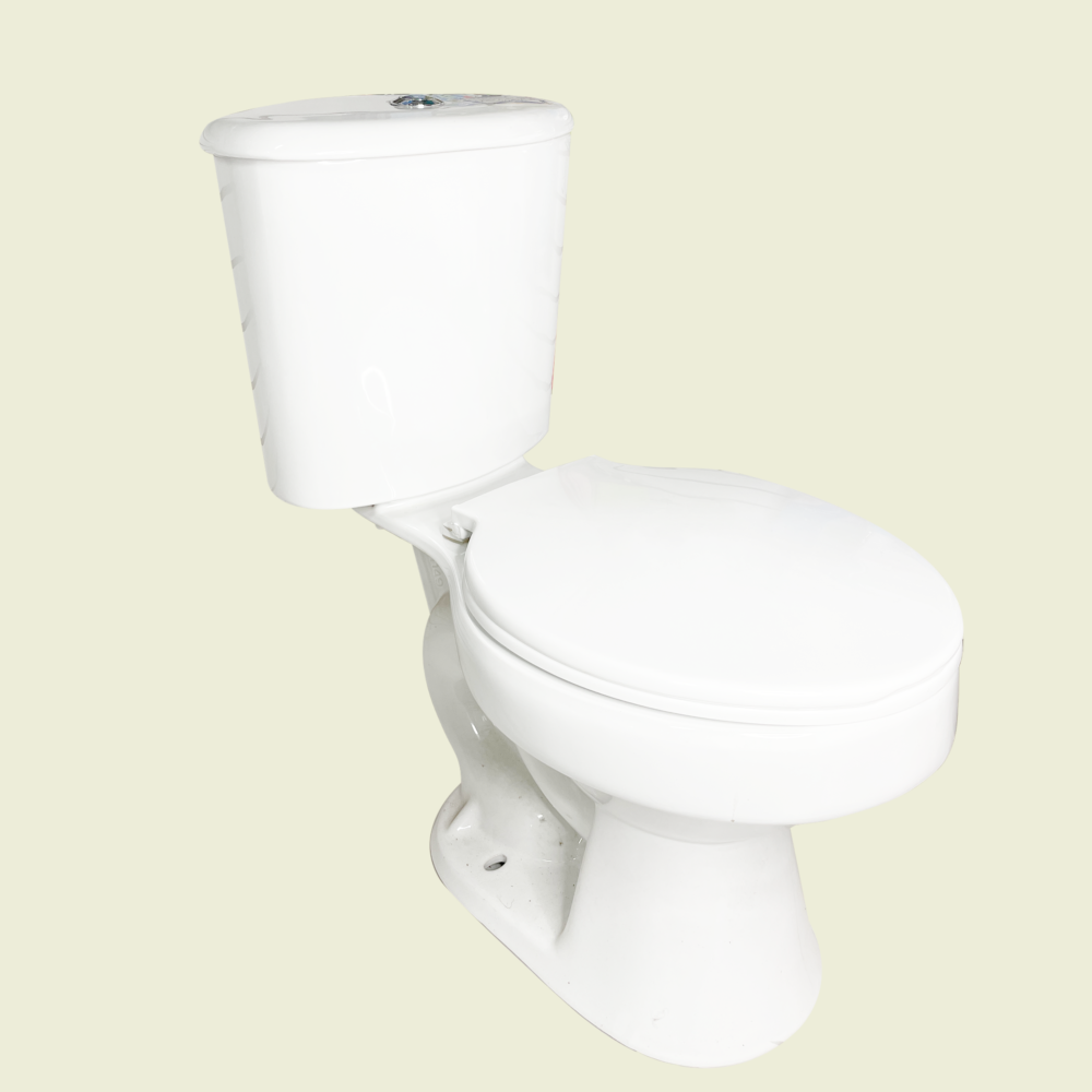 Venseramica Close Coupled Top Flush Toilet Set S-Trap Trinidad