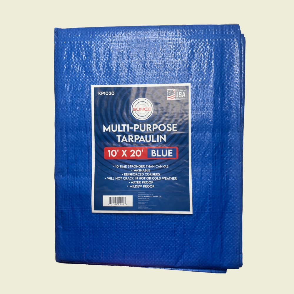 Multi-Purpose Blue Tarpaulin 10ft x 20ft Trinidad