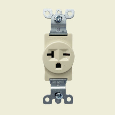 Single Electrical Receptacle 20A-250V Trinidad