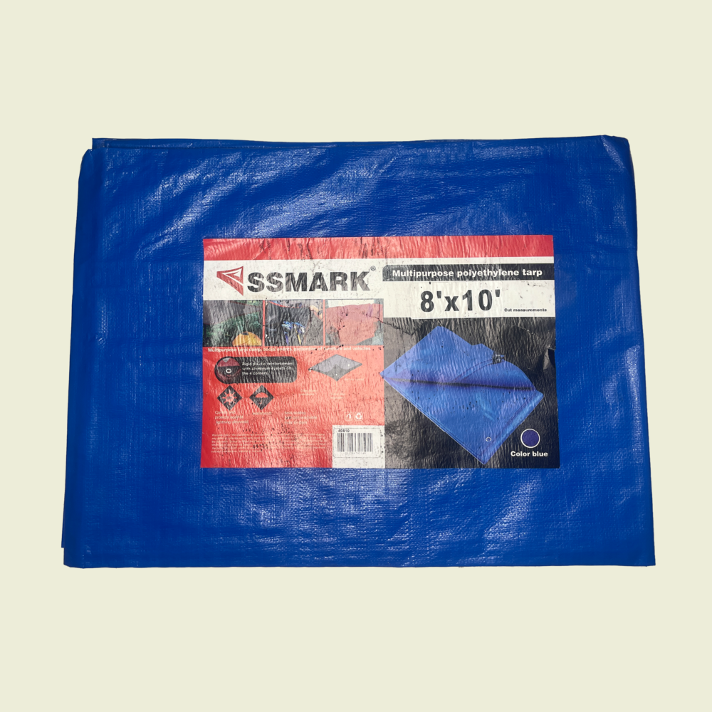 Ssmark Blue Tarpaulin 8ft x 10ft Trinidad