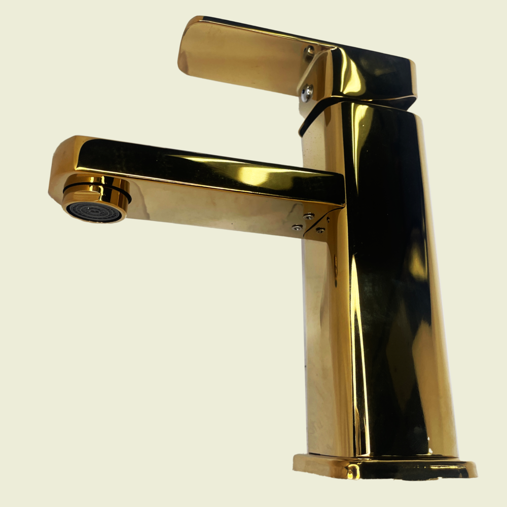 Aqua Plus Gold Bathroom Faucet Trinidad