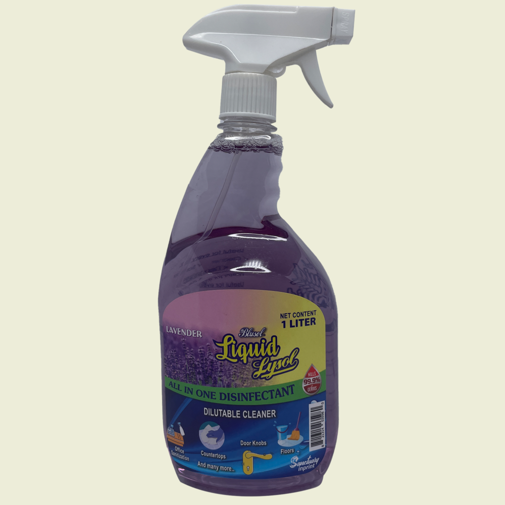 Blusol Liquid Lysol Lavender 1L Trinidad