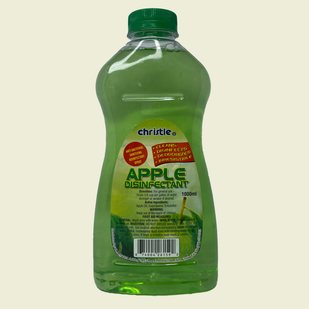 Christle Apple Disinfectant 1L Trinidad