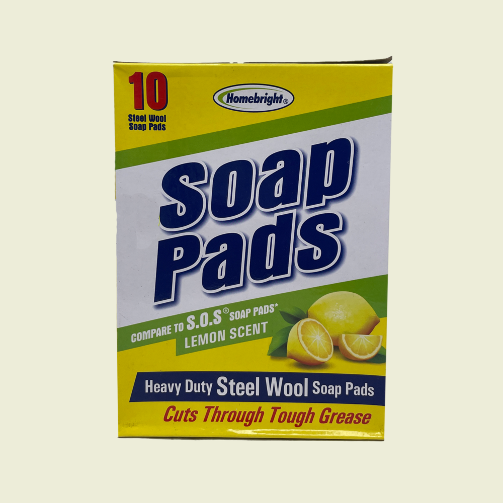 Homebright Soap Pads 10PC Trinidad