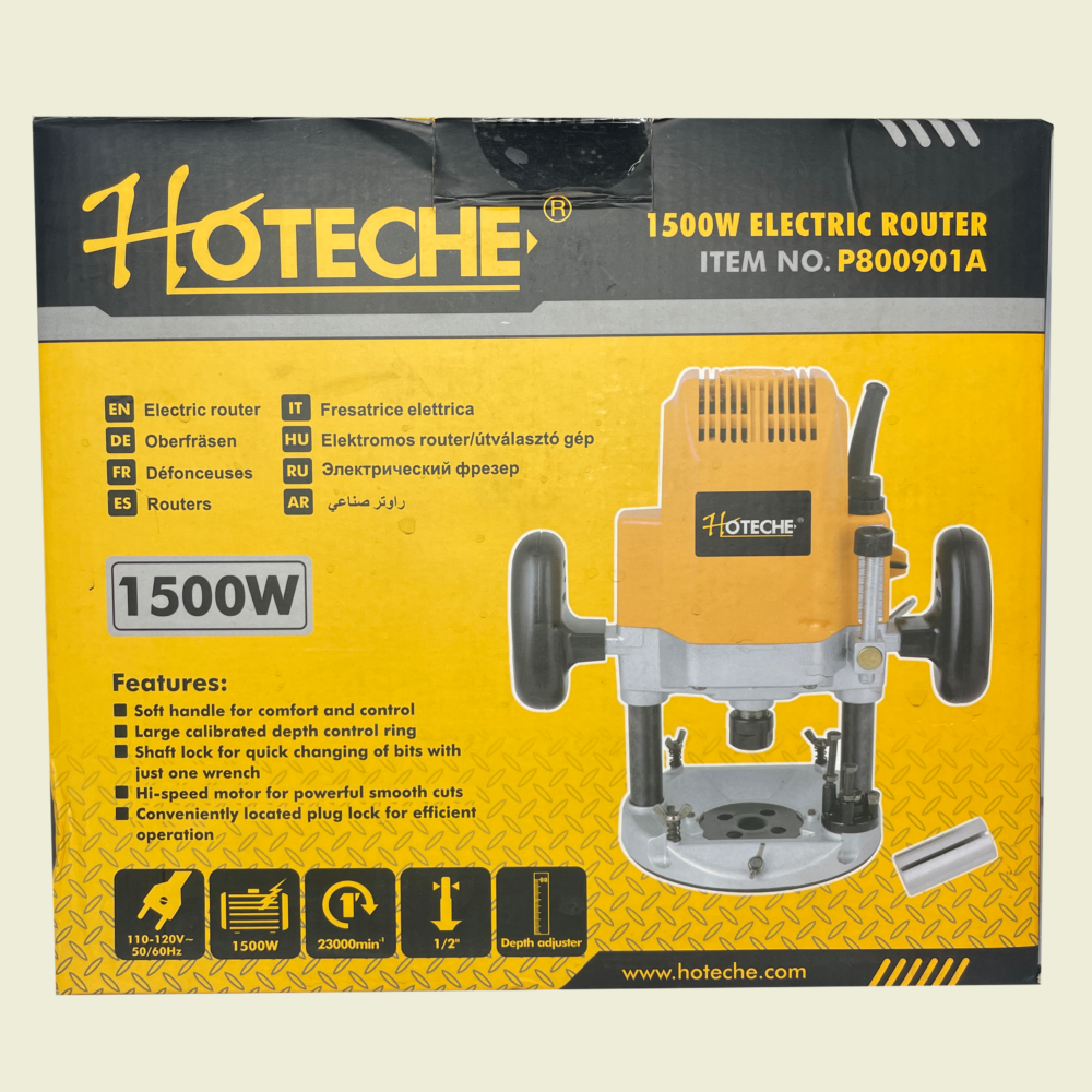 Hoteche 1500W Electric Router Trinidad