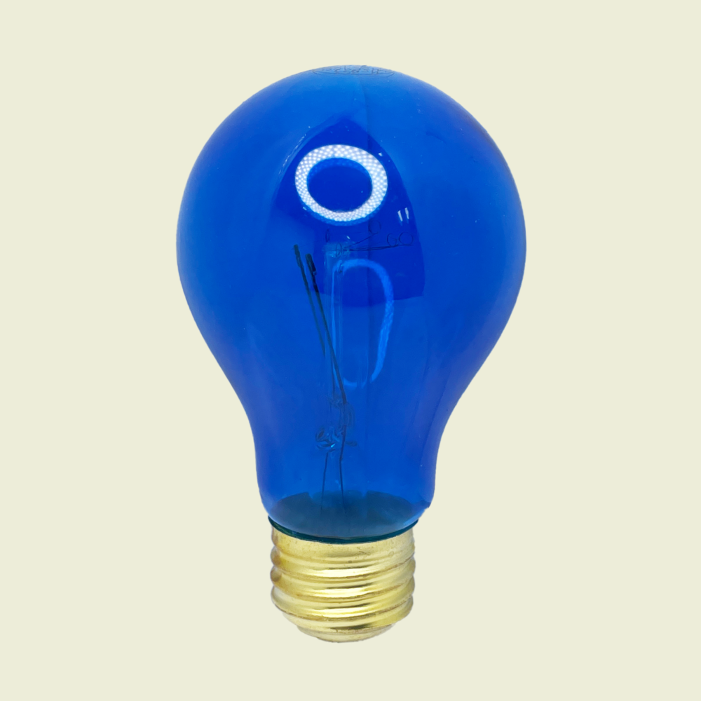 Satco 25w Blue Incandescent Party Bulb Trinidad