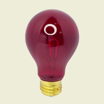 Satco 25w Red Incandescent Party Bulb Trinidad