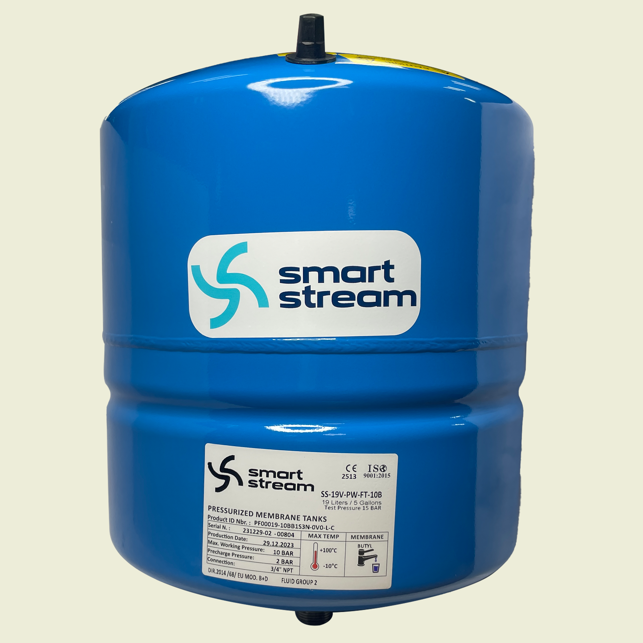 Smart Stream 19L Tank Pressure Vessel Trinidad