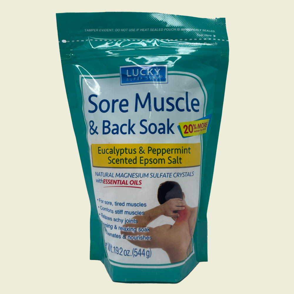 Lucky Sore Muscle and Back Soak 19oz Trinidad