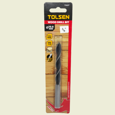 Tolsen ⅜" Wood Drill Bit Trinidad