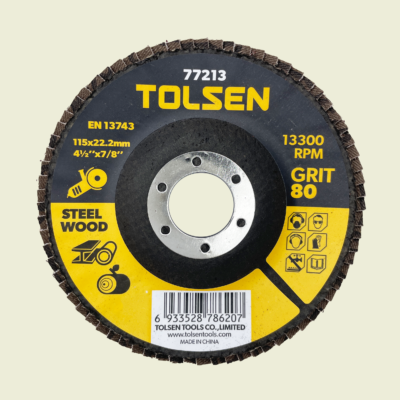 Tolsen 80 Grit Flap Disc Trinidad