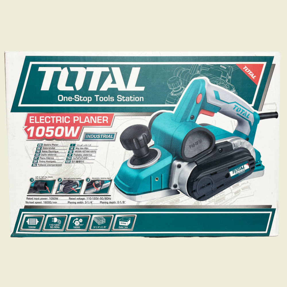 Total 1050W Electric Planer Trinidad