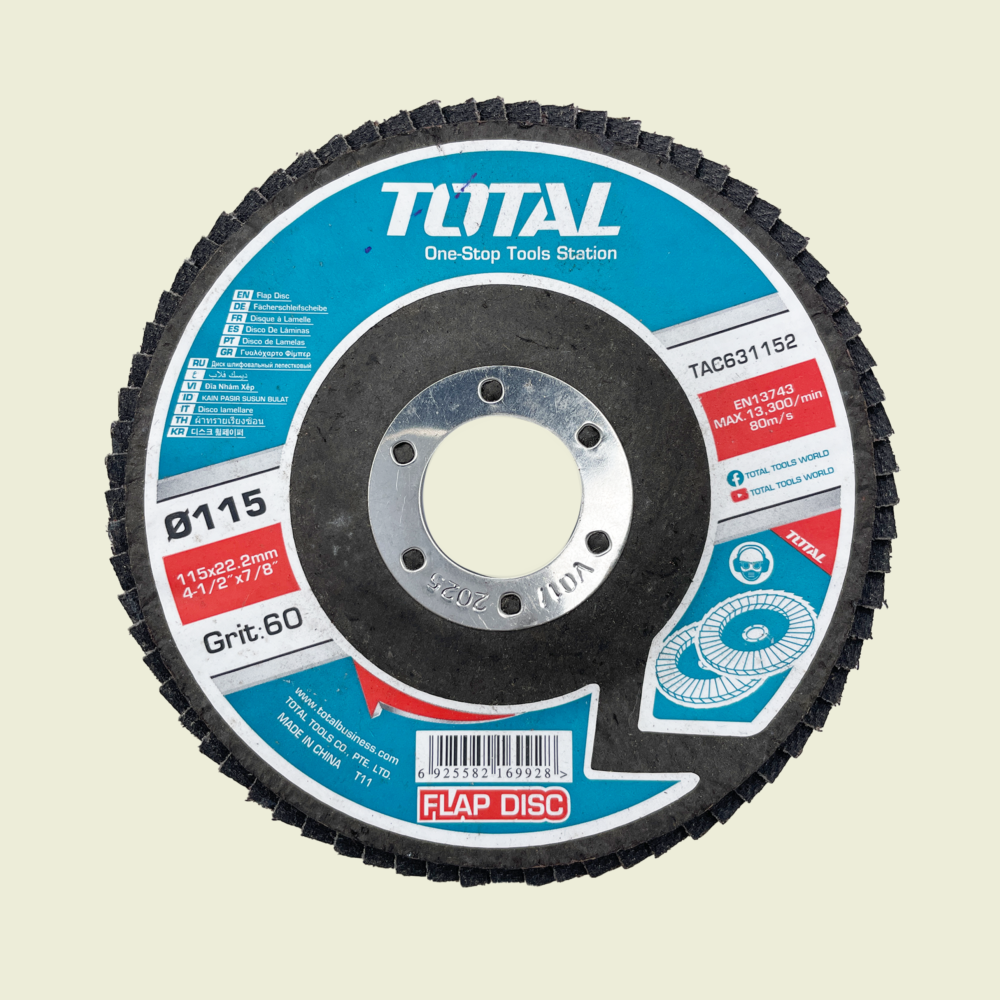 Total 60 Grit Flap Disc Trinidad