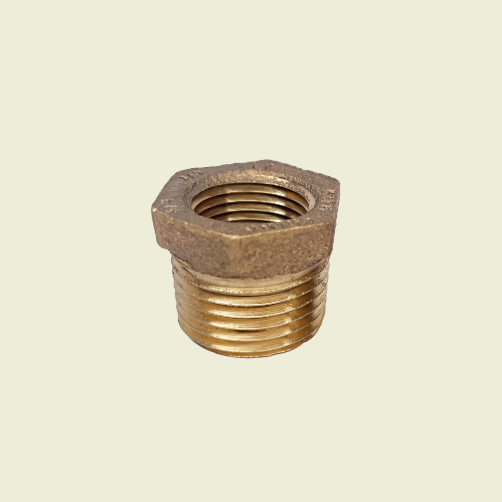 ½"-⅜" Brass Threaded Reducer Trinidad