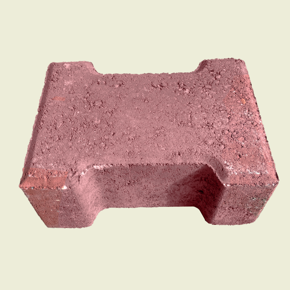 Tropical-I Paver 60mm Red Trinidad