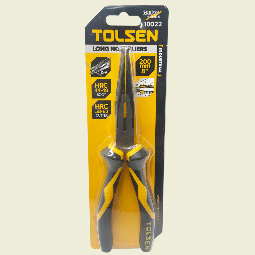 Tolsen 8" Industrial Long Nose Pliers Trinidad