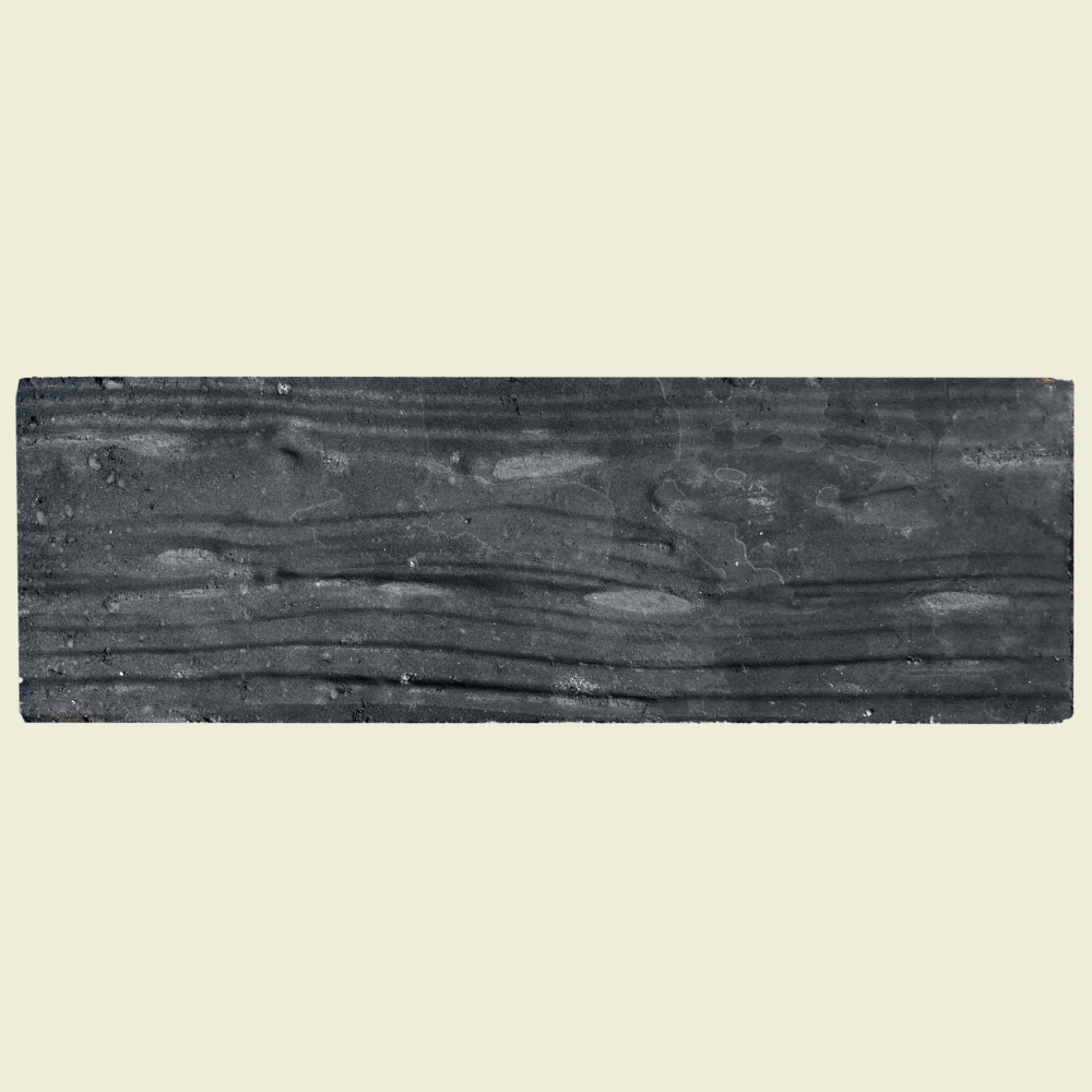 Woodgrain Paver 8" x 24" Charcoal Black Trinidad