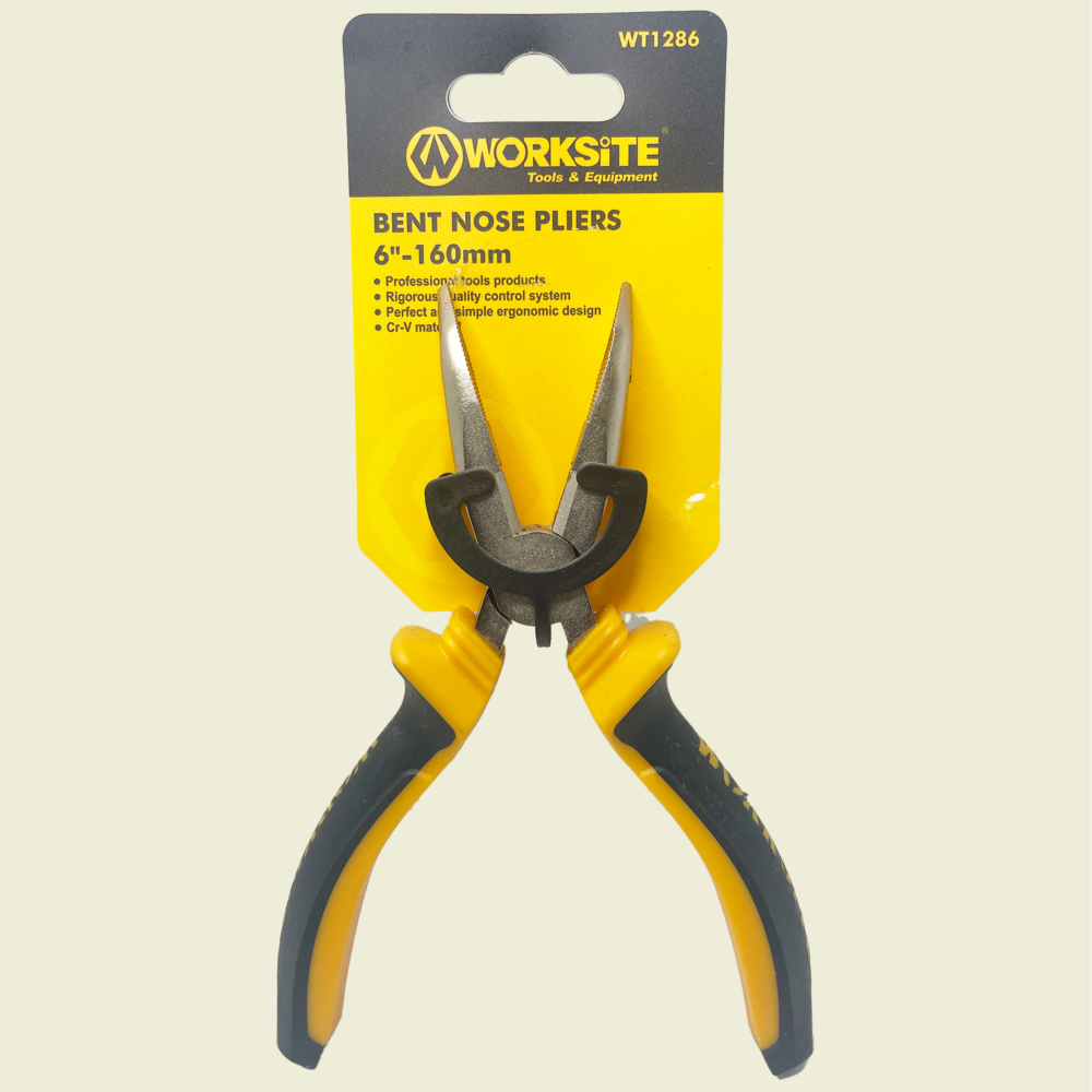 Worksite 6" Bent Nose Pliers Trinidad