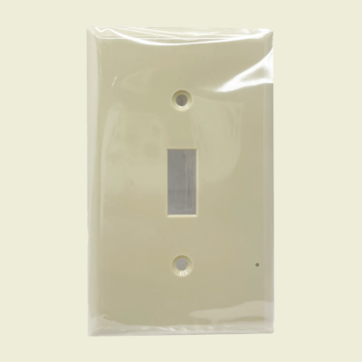 2" x 4" Ivory Toggle Switch Cover Trinidad