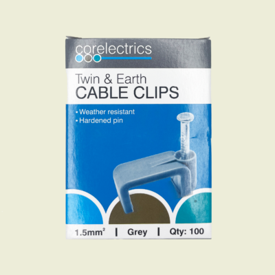 Corelectrics 1.5mm Twin & Earth Cable Clips Trinidad