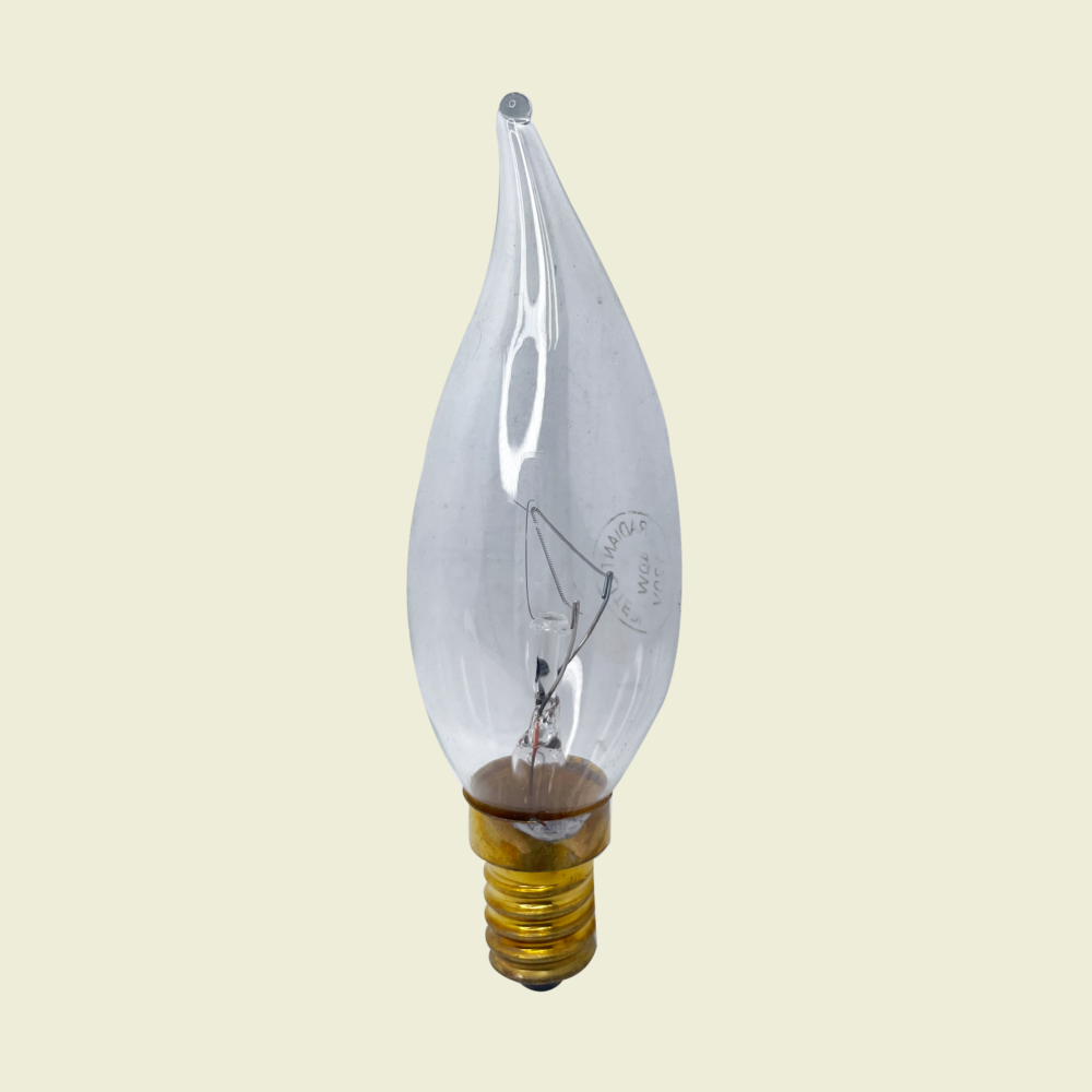 Radiant-Lite Flame Tip Chandelier Bulb Trinidad