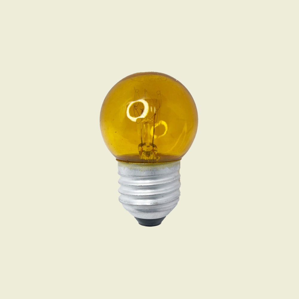 Radiant-Lite Yellow Incandescent Tennis Bulb Trinidad