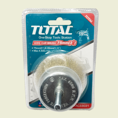 Total 3" Wire Cup Brush Trinidad