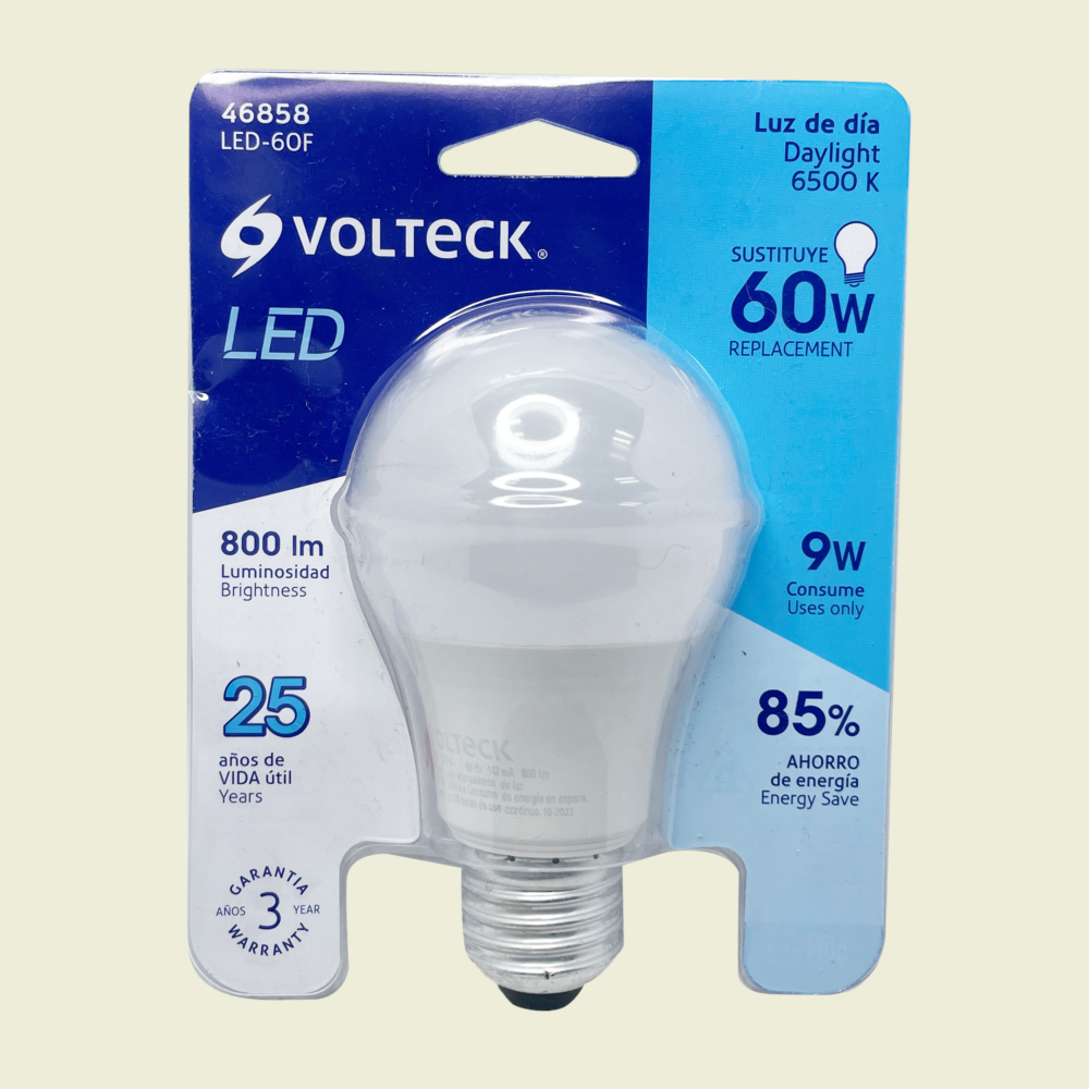 Volteck LED 60W Bulb Trinidad