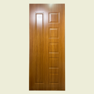 32" x 80" Brown HDF Panel Door Trinidad