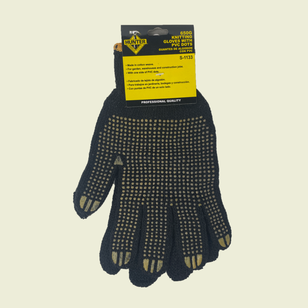 Hunter Black Pebble Gloves Trinidad