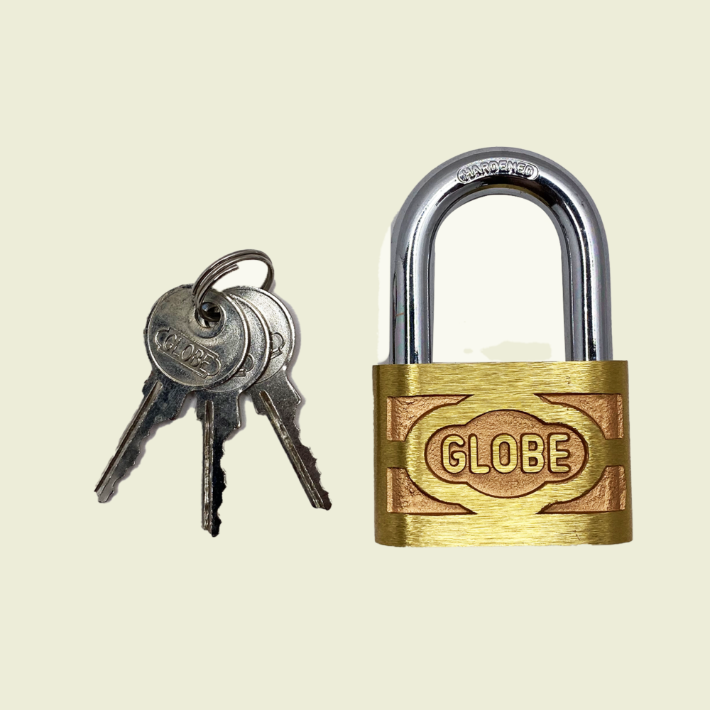 Globe 2" Brass Padlock Trinidad