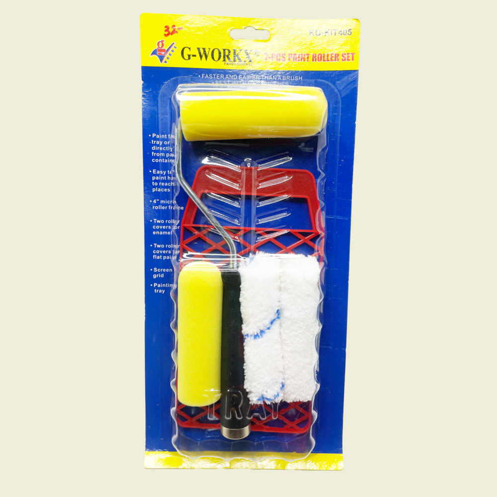 G-Workx 7-Piece Paint Roller Set Trinidad