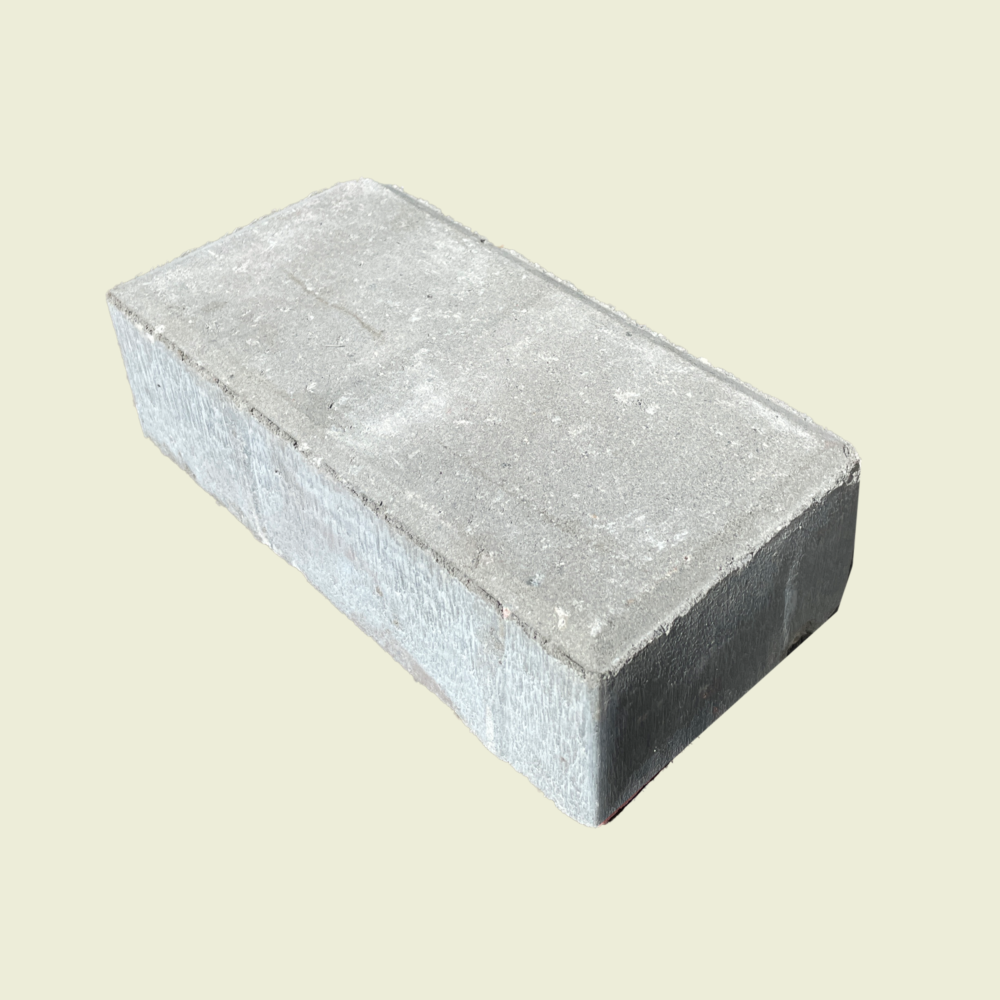 Brick Paver 8" x 4" Grey Trinidad