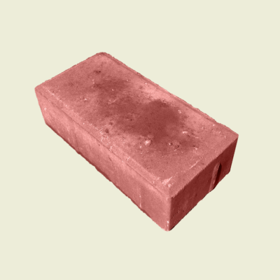 Brick Paver 8" x 4" Red Trinidad