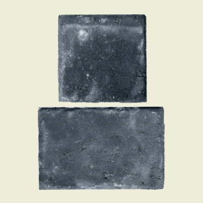 Duo Paver 9" x 6" / 6" x 6" Black Trinidad