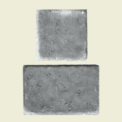 Duo Paver 9" x 6" / 6" x 6" Grey Trinidad